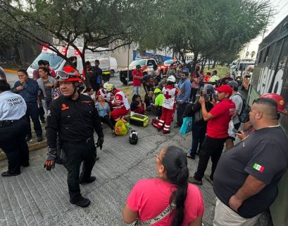 accidente camiones guadalupe