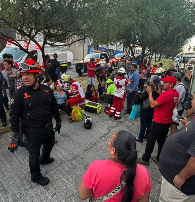 accidente camiones guadalupe