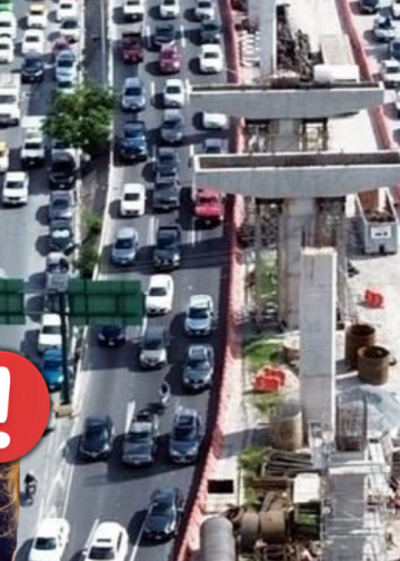 tráfico en avenida constitución