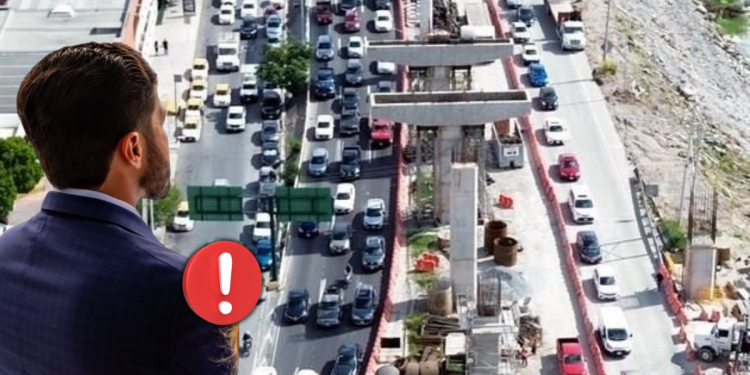 tráfico en avenida constitución