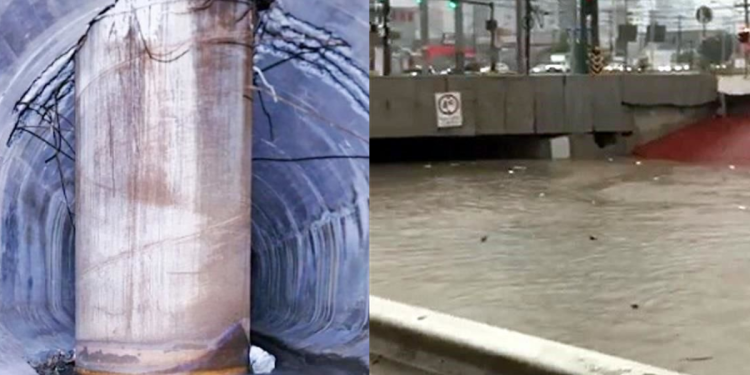 Obra Del Metro En Drenaje Pluvial Provoca Inundaciones En Nuevo León