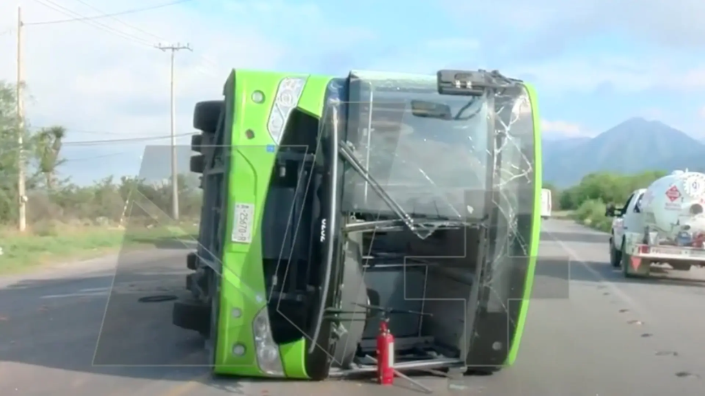 Los accidentes han causado lesionados, como este en El Carmen. Nuevo León encabeza accidentes a nivel nacional. Samuel García.