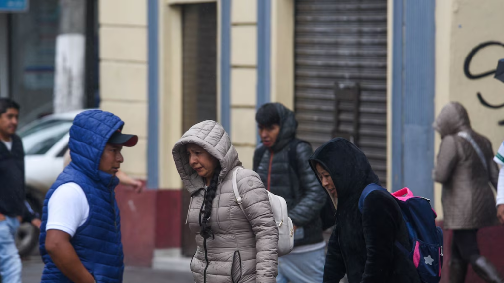 En algunas partes de México se esperan temperaturas menores a 0 grados, por el Frente Frío 7.