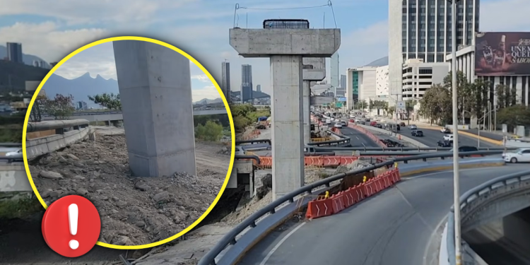 Peligra puente por obras de L4 (000 - 127) Código Regio