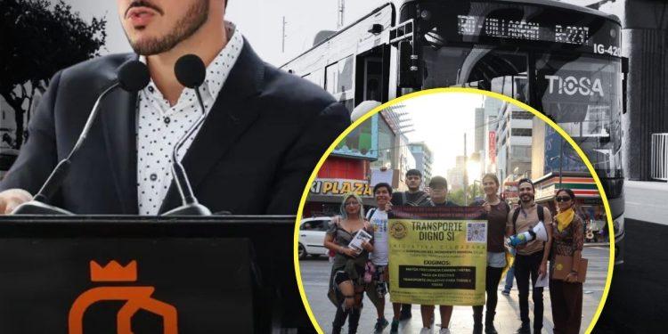 CODIGO REGIO Hartos de transportes por las nubes y servicios de pésima ciudadanos convocan a marchar contra tarifazo de Samuel