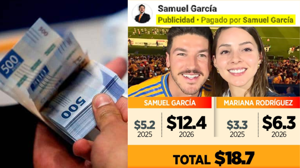 exponen cuanto gastó samuel en meta,  exponiendo el gasto de mariana para impulsar su carrera política