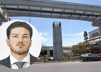 Columna a medias de la Línea 6