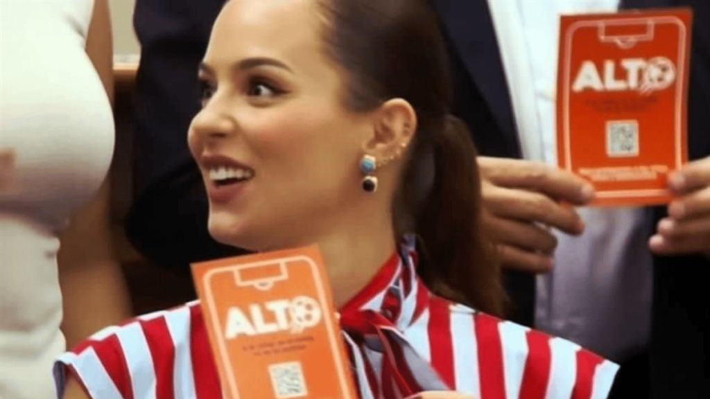 Mariana se promocionó con Unicef