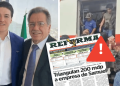 Samuel desvía mil millones a través de empresas relacionadas con su familia