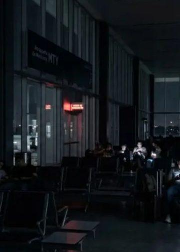 aeropuerto a oscuras por las obras en la línea 6 del metro