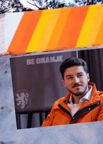 Mundial de Fútbol del 2026 causan polémica tras pintar pared color naranja en Guadalupe para ocultar carencias