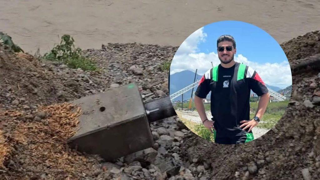 Clima exhibe deficiencias: revienta la obra del Parque Lineal de Samuel García