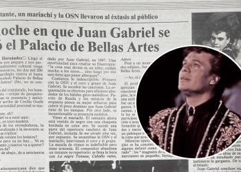 concierto de juan gabriel en Bellas Artes