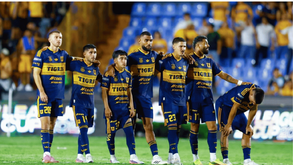 el partido de Tigres en la Leagues Cup