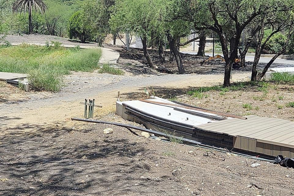 detienen la obra del Parque del Agua por falta de pagos y solvencia a RECSA