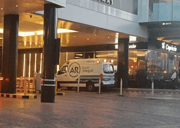 trabajadores en San Pedro