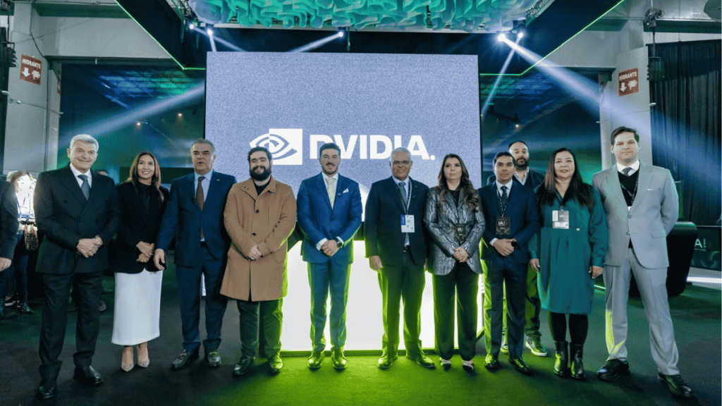 Tesla y Nvidia no se hicieron en el estado. Imagen de Samuel anunciando la falsa alianza con Nvidia