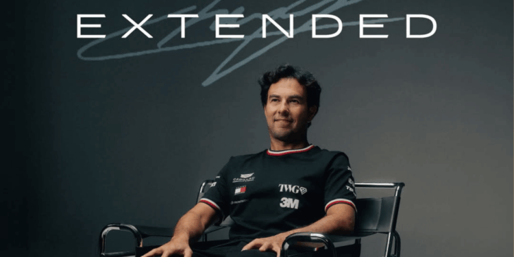 Checo Pérez en Cadillac hasta el 2029. Anuncio - Código Regio